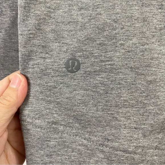 Lululemon Belle Wrap Cardigan Jacket Gray Stretch French Terry Active Yoga Sz 4 - Picture 12 of 13